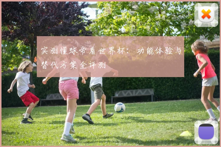 实测懂球帝看世界杯:功能体验与替代方案全评测
