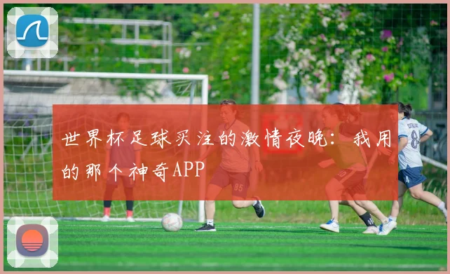 世界杯足球买注的激情夜晚：我用的那个神奇APP